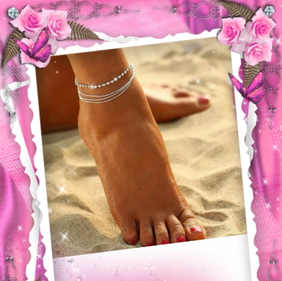 Jewelry - New Silver Ankle Bracelet